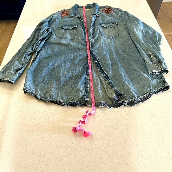 Ralph Lauren Polo Denim Button Up 4LT Men’s - Picture 1 of 10